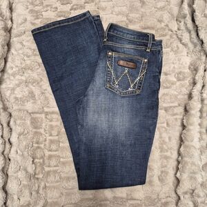 Stylish Indigo Boot Cut Women's Jeans